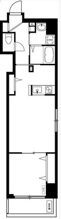 関内駅 徒歩3分 8階の物件間取画像